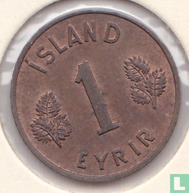 Island 1 Eyrir 1956 - Bild 2