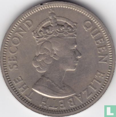 Seychellen 1 rupee 1960 - Afbeelding 2