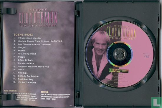 Richard Clayderman Live in Concert - Afbeelding 3