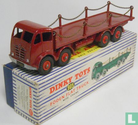Foden Flat Truck with Chains - Image 1