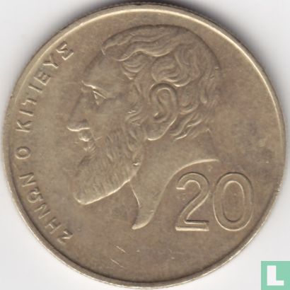 Cyprus 20 cents 2001 - Afbeelding 2