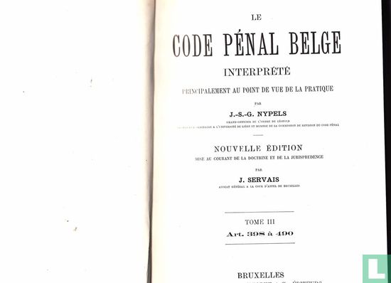 Code pénal belge interpréte - Image 3