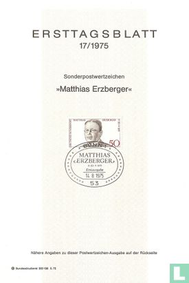 Matthias Erzberger - Bild 1