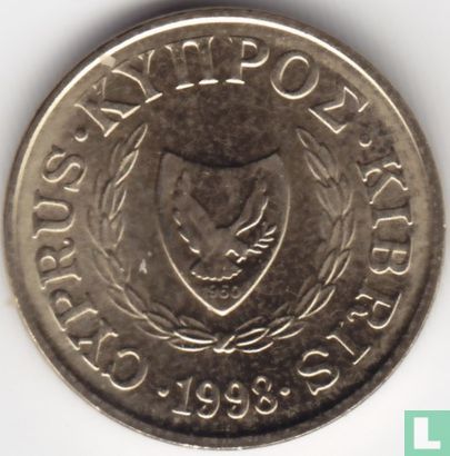 Chypre 1 cent 1998 - Image 1