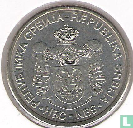 Serbien 10 Dinara 2006 - Bild 2