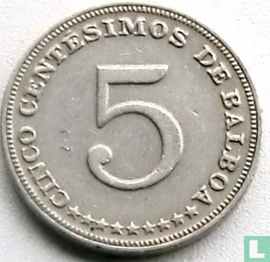 Panama 5 centésimos 1993 - Image 2