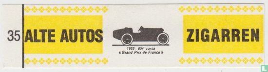 1922: 804 corsa "Grand Prix de France" - Image 1