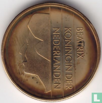 Nederland 5 gulden 1991 (PROOF) - Afbeelding 2