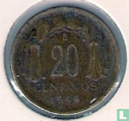 Chili 20 centavos 1944 - Afbeelding 1