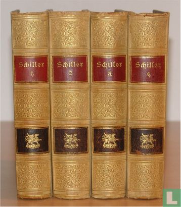 Schillers sämmtliche Werke. Vollständige Ausgabe in vier Bänden, BAND 1 - Bild 3