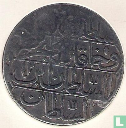 Ottoman Empire 1 kurus AH1187-12 (1784) - Image 2