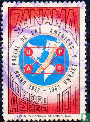 50e verjaardag van post Unie van Amerika en Spanje