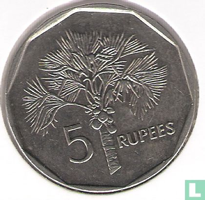 Seychelles 5 rupees 1997 - Image 2