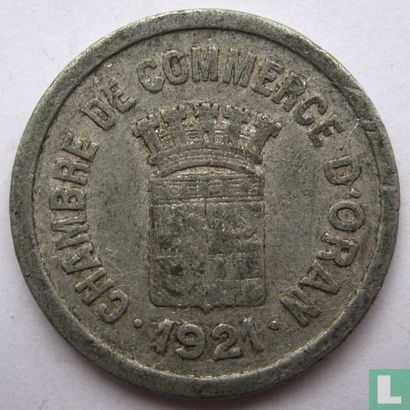 Oran 10 centimes 1921 - Afbeelding 1