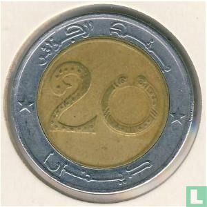 Algeria 20 dinars AH1413 (1992) - Image 2