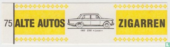 1963: 2300 "Lusso" - Afbeelding 1