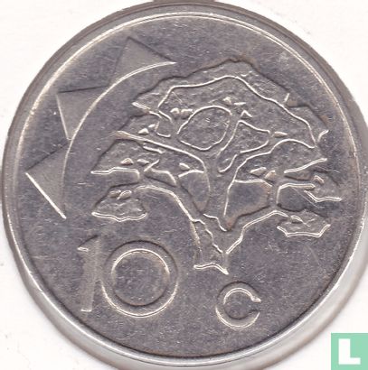 Namibie 10 cents 2009 - Image 2