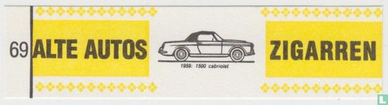 1959: 1500 cabriolet - Afbeelding 1
