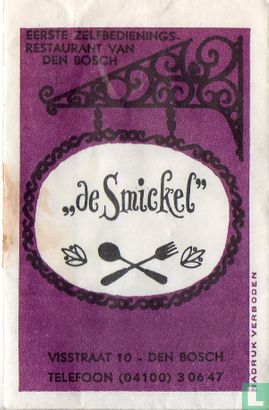 Zelfbedieningsrestaurant "De Smickel" - Image 1