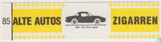 1966: Fiat Dino spider - Afbeelding 1