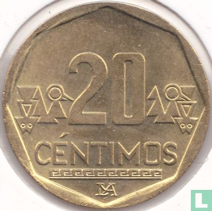 Peru 20 céntimos 2012 - Image 2