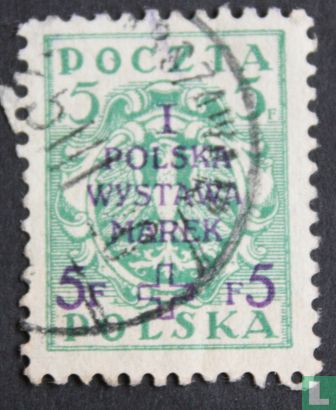 Premier exposition Polonais des timbres