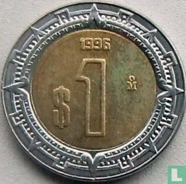 Mexico 1 peso 1996 - Image 1