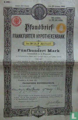 Pfandbrief Frankfurter Hypothekenbank