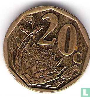 South Africa 20 cents 2009 - Image 2