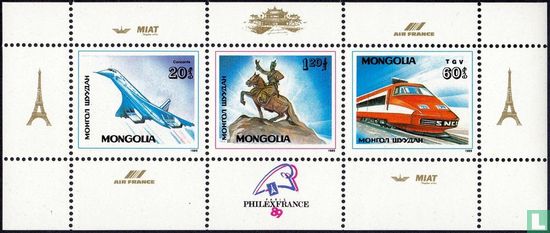 Stamp exhibition Philexfrance '89