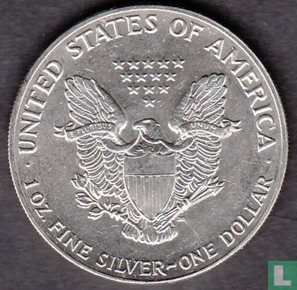 Verenigde Staten 1 dollar 1988 "Silver eagle" - Afbeelding 2