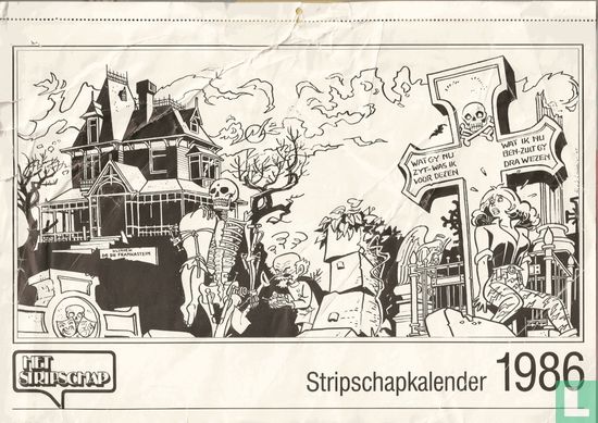 Stripschapkalender 1986 - Image 1