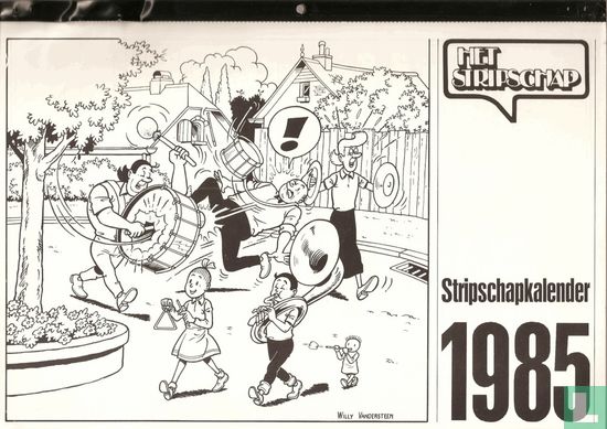 Stripschapkalender 1985 - Image 1