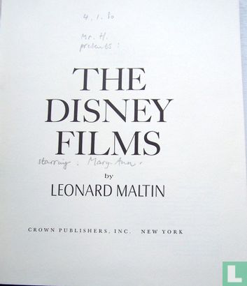The Disney Films - Afbeelding 3