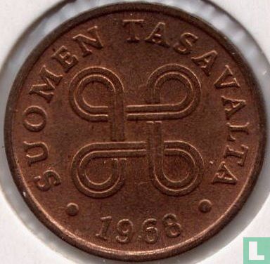 Finlande 1 penni 1968 - Image 1
