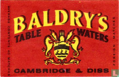 Baldry's table waters
