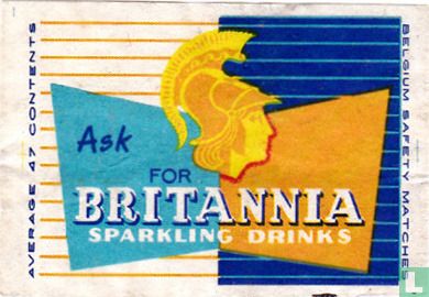 Ask for Britannia sparkling drinks
