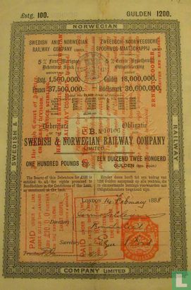 Swedisch&Norwegian Railway Company - Image 1
