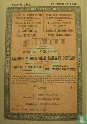 Swedisch&Norwegian Railway Company - Afbeelding 2