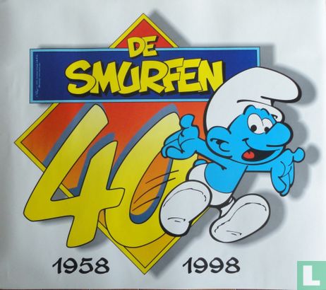 De Smurfen 40 - 1958-1998