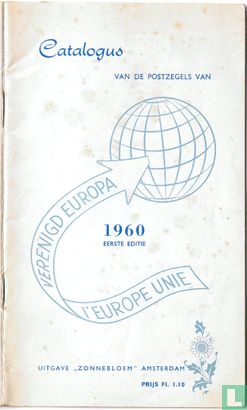 Catalogus van de postzegels van Verenigd Europa - Image 1