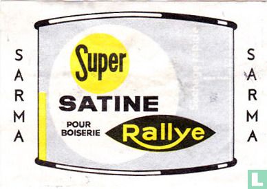 Sarma Super satine Rallye