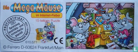 Die Mega Mäuse puzzel (rechts/onder) - Image 1