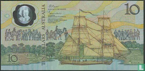 Australië 10 Dollars - Afbeelding 1