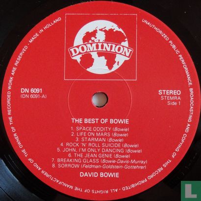 The Best of Bowie - Afbeelding 3