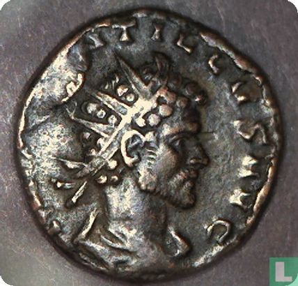 Romeinse Rijk, AE Antoninianus, 270 AD, Quintillus, Mediolanum - Afbeelding 1