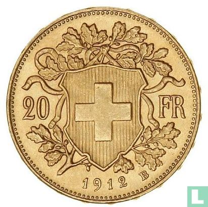 Zwitserland 20 francs 1912 - Afbeelding 1