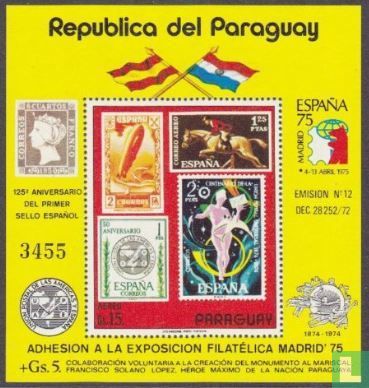 Postzegeltentoonstelling Spanje