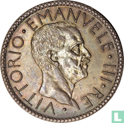 Italië 20 lire 1927 - Afbeelding 2