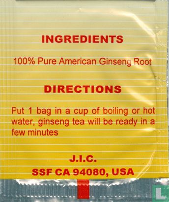 American Ginseng Root Tea - Bild 2
